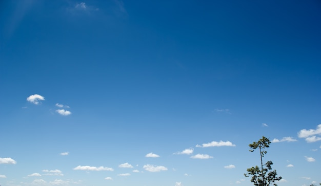 Blue sky background with cloudy.