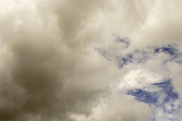 Blue sky background with white clouds