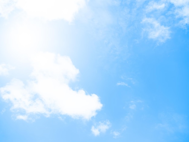 blue sky cloud background