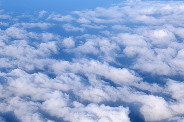 Blue sky cloud background