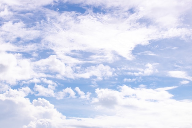 Blue sky and cloud copyspace background