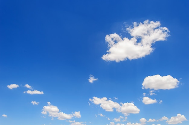 Blue sky and cloud