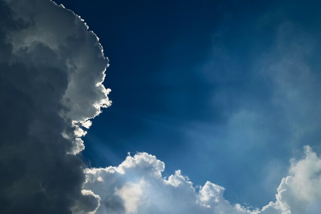 Blue sky cloud