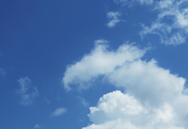 The Blue Sky and Clouds