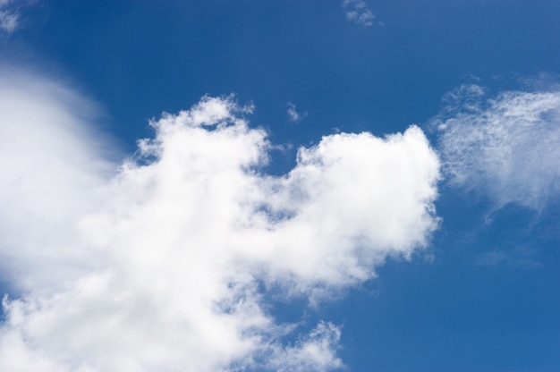 Blue sky and clouds