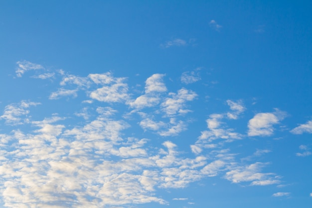 Blue sky and clouds