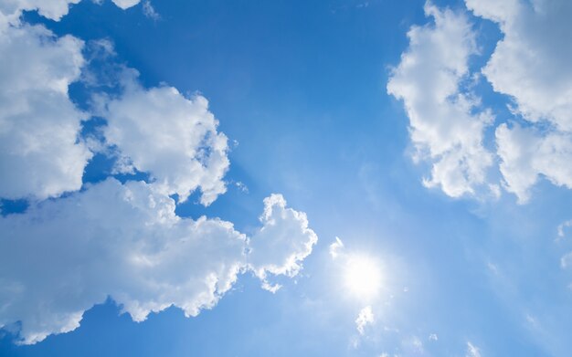 Blue Sky And Clouds