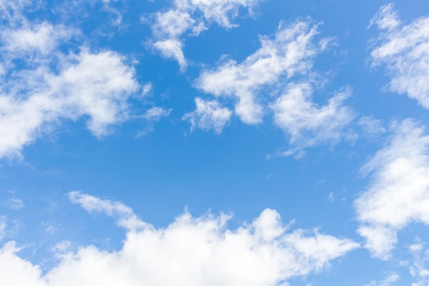 Photo blue sky and clouds