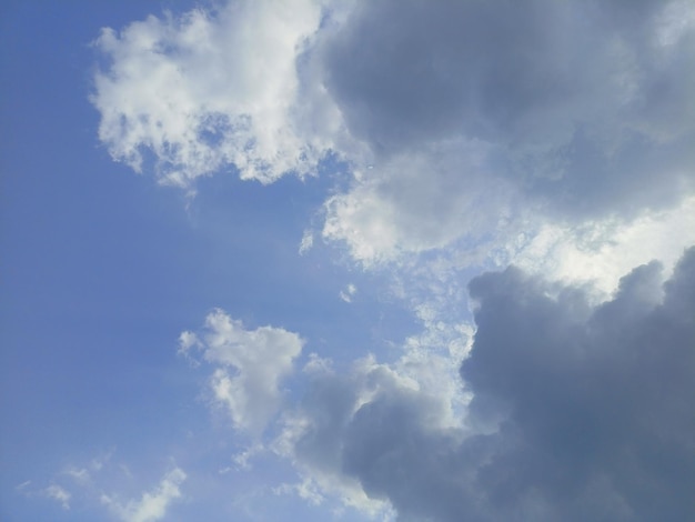 Blue sky clouds