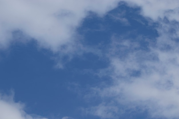 blue sky and fluffy clouds sunny day beautiful sky with fluffy clouds