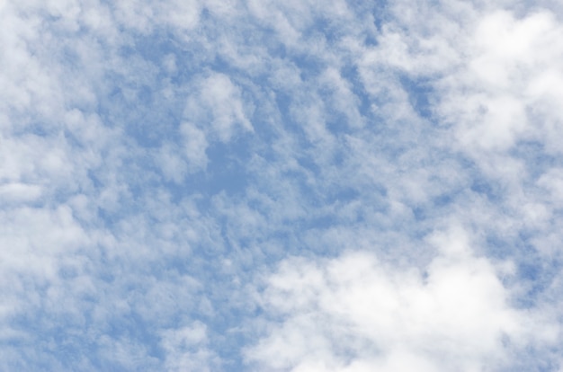 Blue sky, patterned background