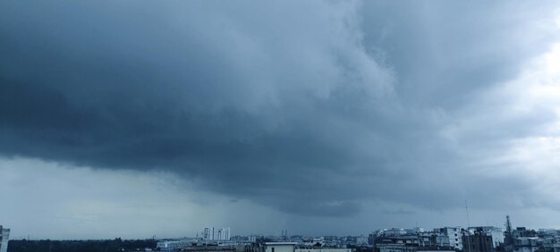 blue sky white cloud photo