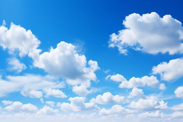 Blue sky white clouds sky background