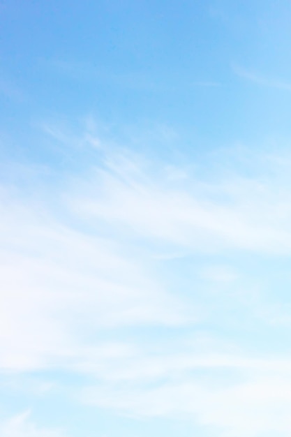 青い空 白い雲 晴れた空の背景