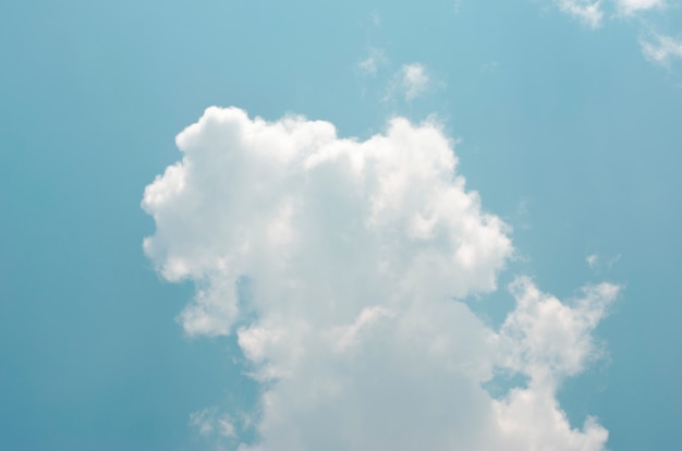 Blue sky and white clouds