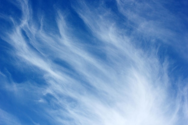 Blue sky and white clouds