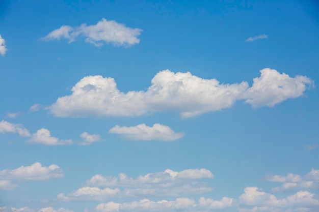 Blue Sky and white clouds