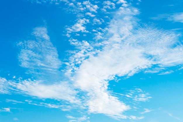 Blue sky with cloud background