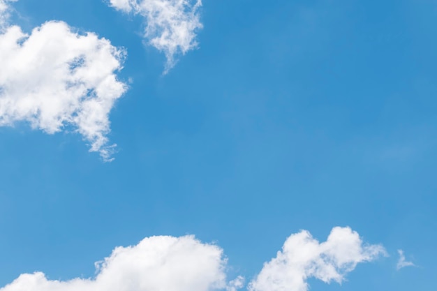 Blue sky with cloud background