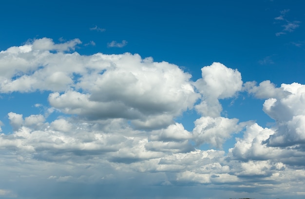 Blue sky with cloud, big sky background.