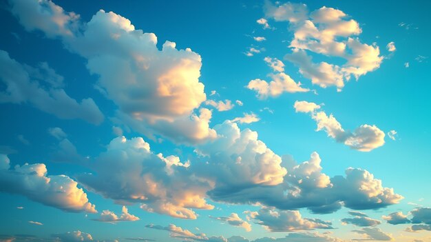 Blue sky with cloud gradient light white background Beauty clear cloudy in sunshine