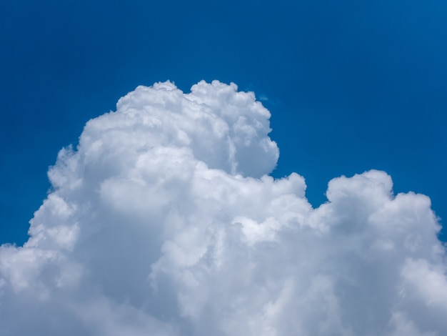 Blue sky with cloud in sunny day