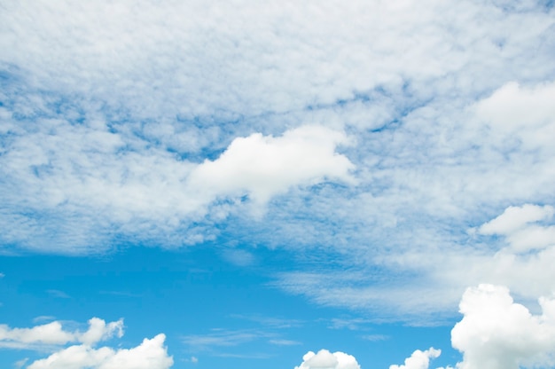 写真 雲と青い空