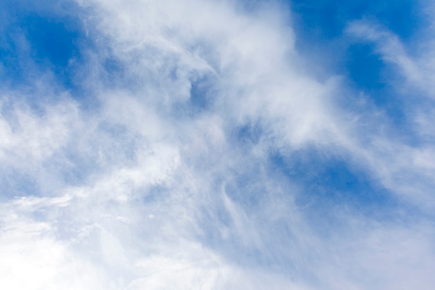 Blue sky with cloud