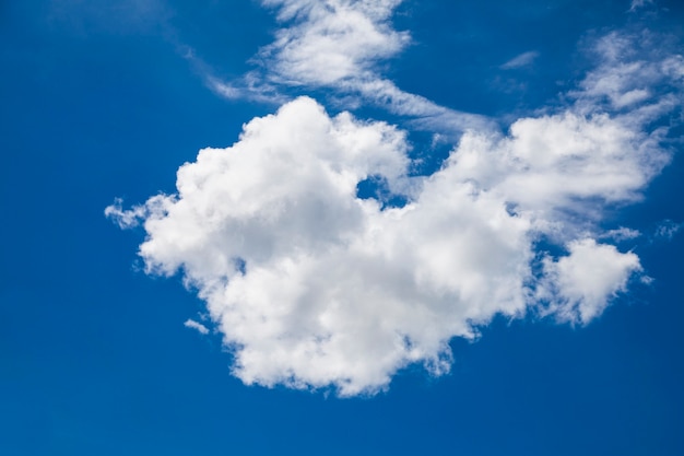 雲のある青空