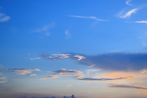 Blue sky with cloud