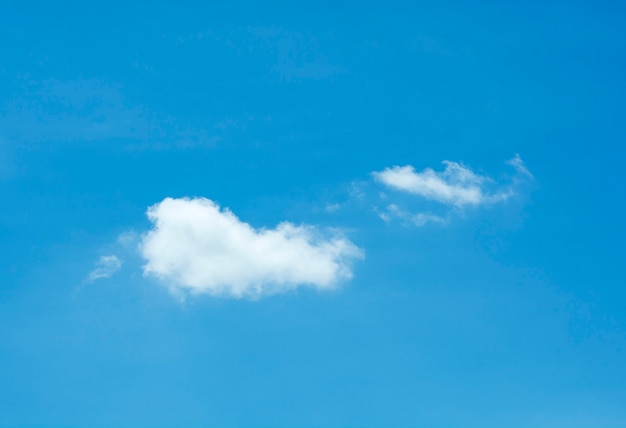 Blue sky with cloud