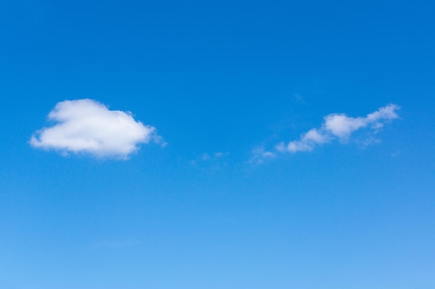 Blue sky with cloud