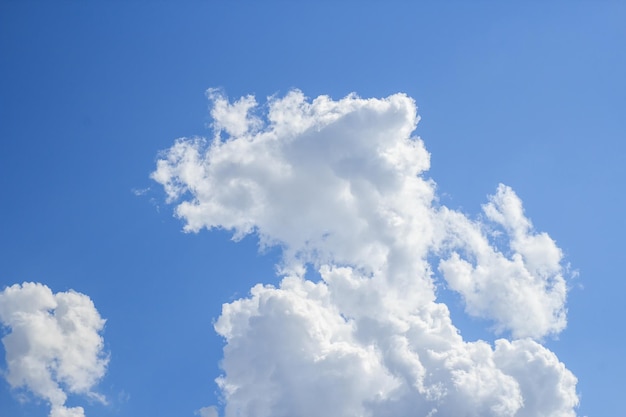 Blue sky with cloud