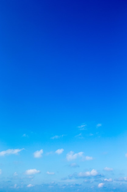 Blue sky with cloud