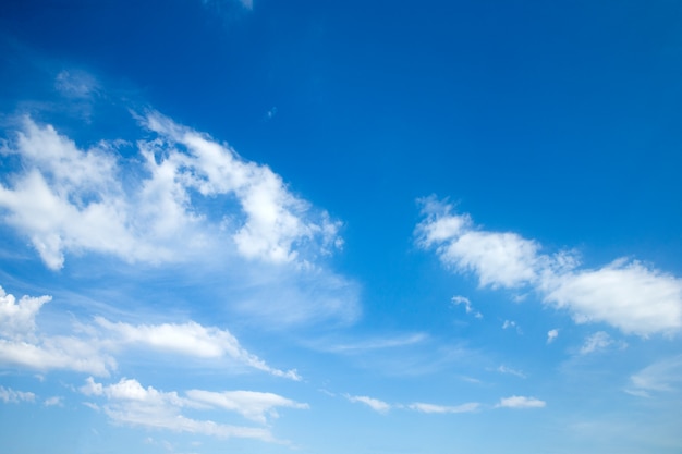 Photo blue sky with cloud