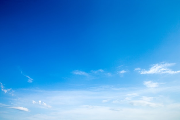 Blue Sky With Cloud