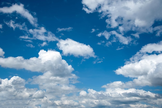 Blue sky with clouds background