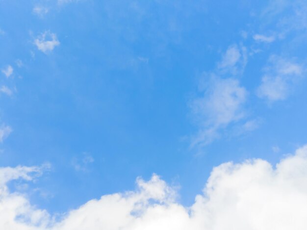 Blue sky with clouds background