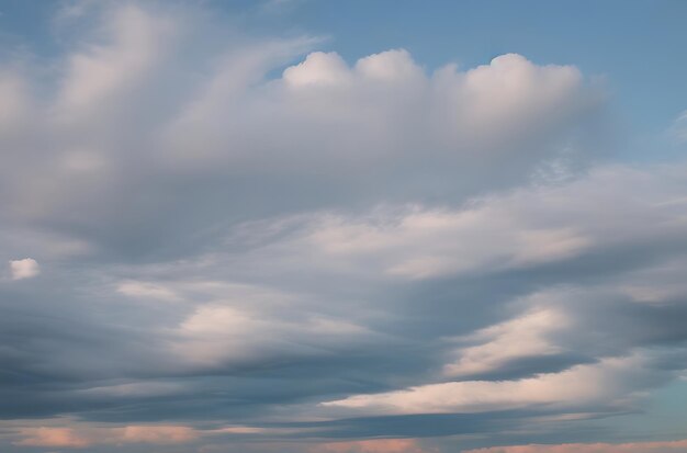 Blue sky with clouds background