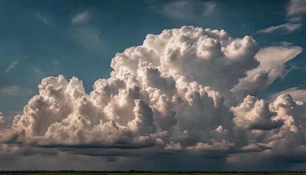 Photo blue sky with clouds clouds in the sky panoramic view of clouds cloud background