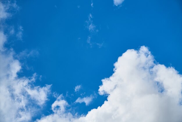 Blue Sky with Clouds