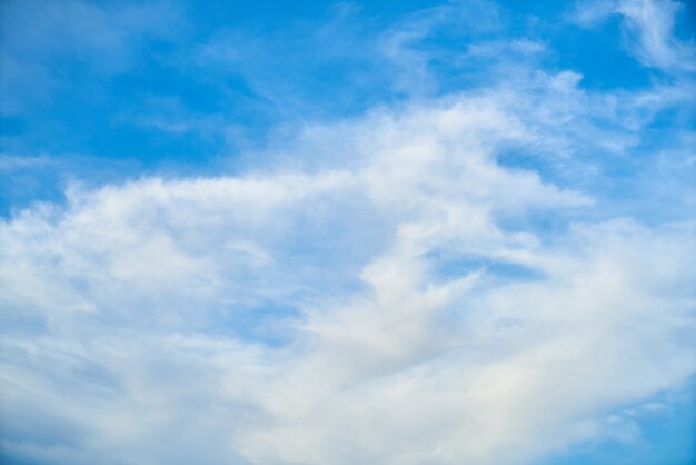 青い空と雲