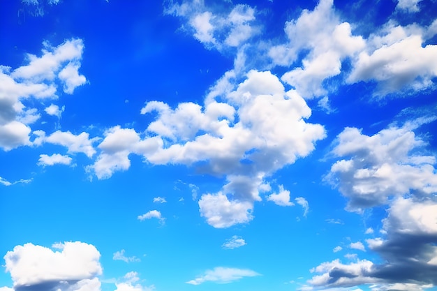 雲と青空