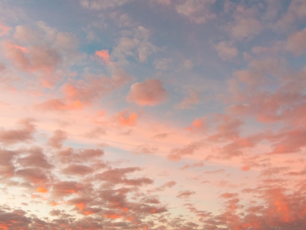 Cielo azzurro con nuvole