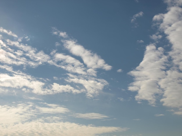 Blue sky with clouds