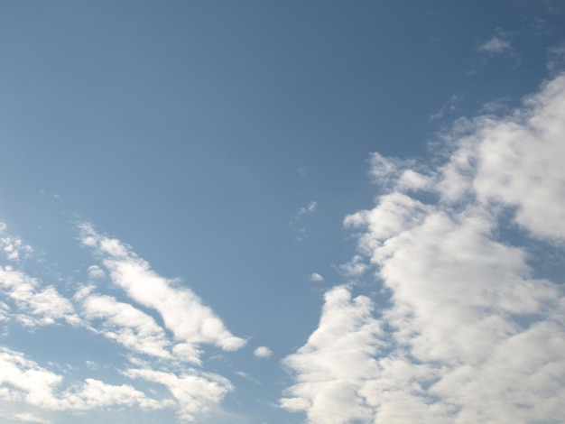 Photo blue sky with clouds