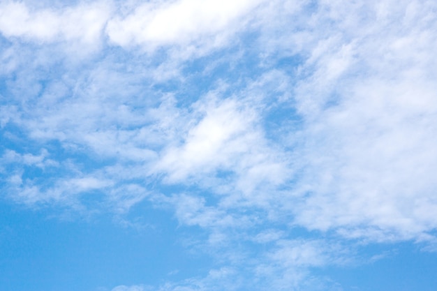 blue sky with clouds