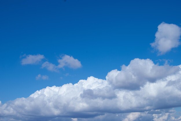 Blue sky with clouds