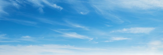 blue sky with white cloud background