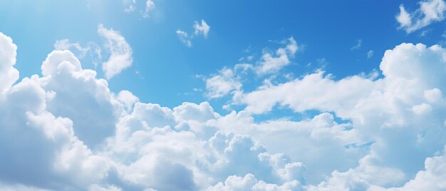 青い空と白い雲 創造的なAI